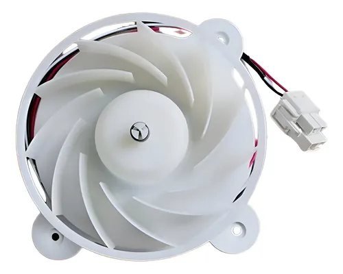 Motor ventilador Redondo con Carcasa Cerrada para nevera y nevecón Samsung - Ventilador completo (motor + aspa), redondo, carcasa cerrada